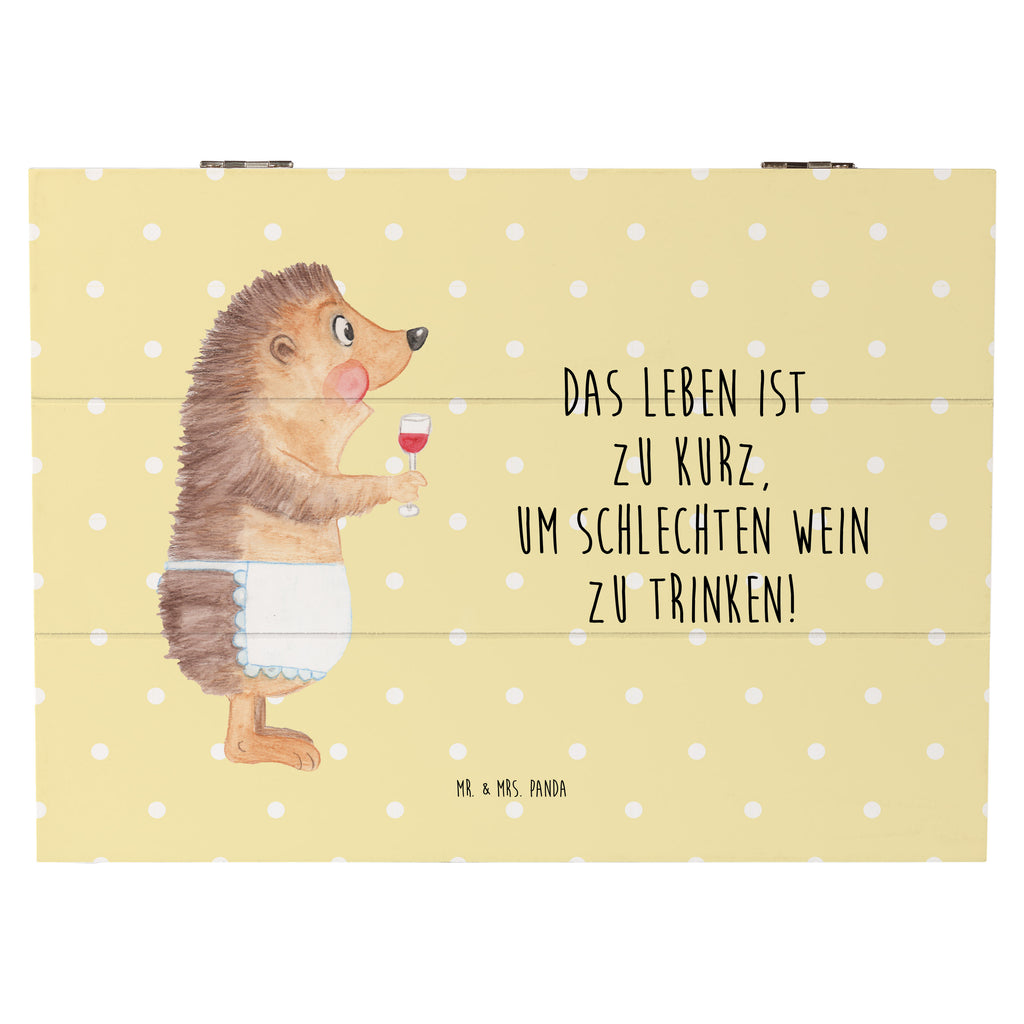Holzkiste Igel mit Wein Holzkiste, Kiste, Schatzkiste, Truhe, Schatulle, XXL, Erinnerungsbox, Erinnerungskiste, Dekokiste, Aufbewahrungsbox, Tiermotive, Gute Laune, lustige Sprüche, Tiere, Wein Spruch, Igel, Geschenk Weintrinker, Geschenk Weinliebhaber, Wein Deko, Weinglas, Rotwein, Weißwein, Wein trinken