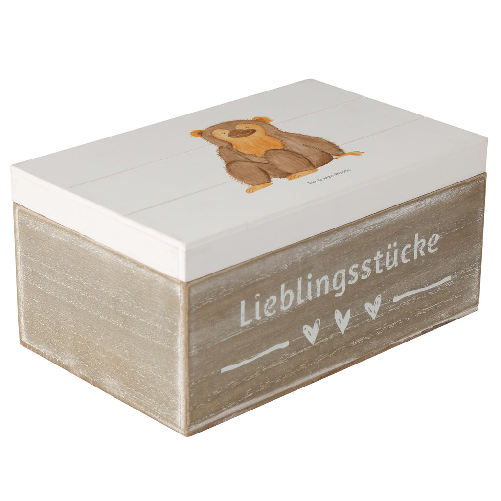 Holzkiste Affe Holzkiste, Kiste, Schatzkiste, Truhe, Schatulle, XXL, Erinnerungsbox, Erinnerungskiste, Dekokiste, Aufbewahrungsbox, Afrika, Wildtiere, Affe, Äffchen, Affen, Selbstliebe, Respekt, Motivation, Selbstachtung, Liebe, Selbstbewusstsein, Selfcare
