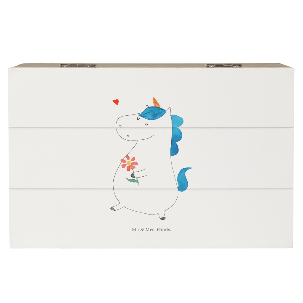 Holzkiste Einhorn Spaziergang Holzkiste, Kiste, Schatzkiste, Truhe, Schatulle, XXL, Erinnerungsbox, Erinnerungskiste, Dekokiste, Aufbewahrungsbox, Einhorn, Einhörner, Einhorn Deko, Pegasus, Unicorn, Glitzer, Blumen, Spaziergang, Motivation, Gute Laune, Freude, Freundin, Mutter, Schwester
