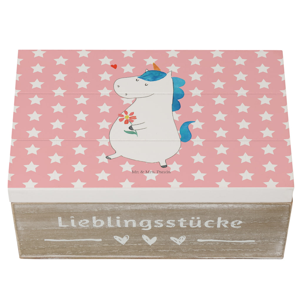 Holzkiste Einhorn Spaziergang Holzkiste, Kiste, Schatzkiste, Truhe, Schatulle, XXL, Erinnerungsbox, Erinnerungskiste, Dekokiste, Aufbewahrungsbox, Einhorn, Einhörner, Einhorn Deko, Pegasus, Unicorn, Glitzer, Blumen, Spaziergang, Motivation, Gute Laune, Freude, Freundin, Mutter, Schwester