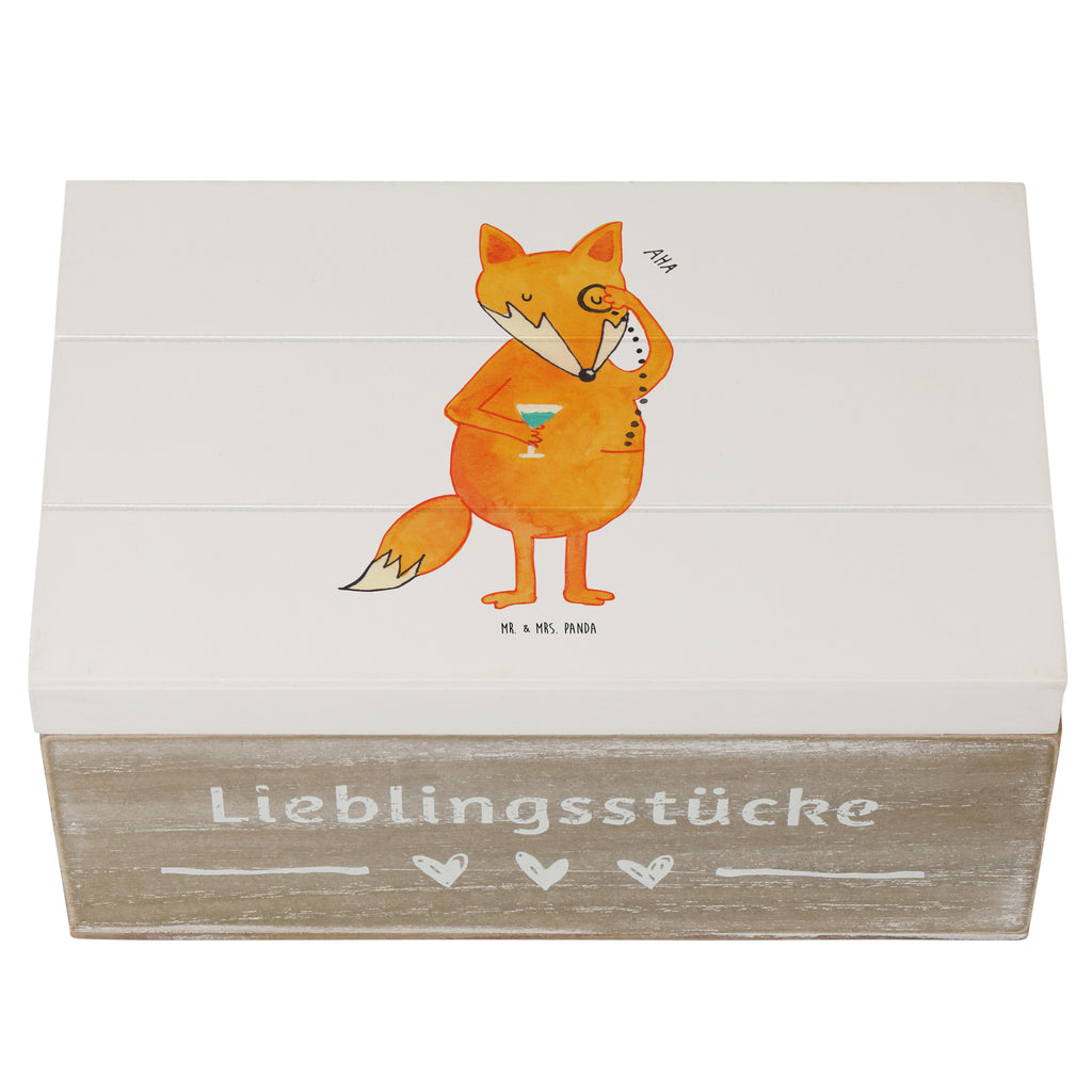 Holzkiste Fuchs Lord Holzkiste, Kiste, Schatzkiste, Truhe, Schatulle, XXL, Erinnerungsbox, Erinnerungskiste, Dekokiste, Aufbewahrungsbox, Fuchs, Füchse, tröstende Worte, Spruch lustig, Liebeskummer Geschenk, Motivation Spruch, Problemlösung