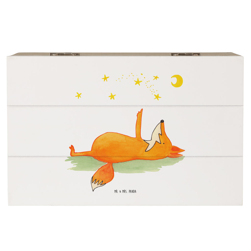 Holzkiste Fuchs Sterne Holzkiste, Kiste, Schatzkiste, Truhe, Schatulle, XXL, Erinnerungsbox, Erinnerungskiste, Dekokiste, Aufbewahrungsbox, Fuchs, Füchse, tröstende Worte, Spruch positiv, Spruch schön, Romantik, Always Look on the Bright Side of Life