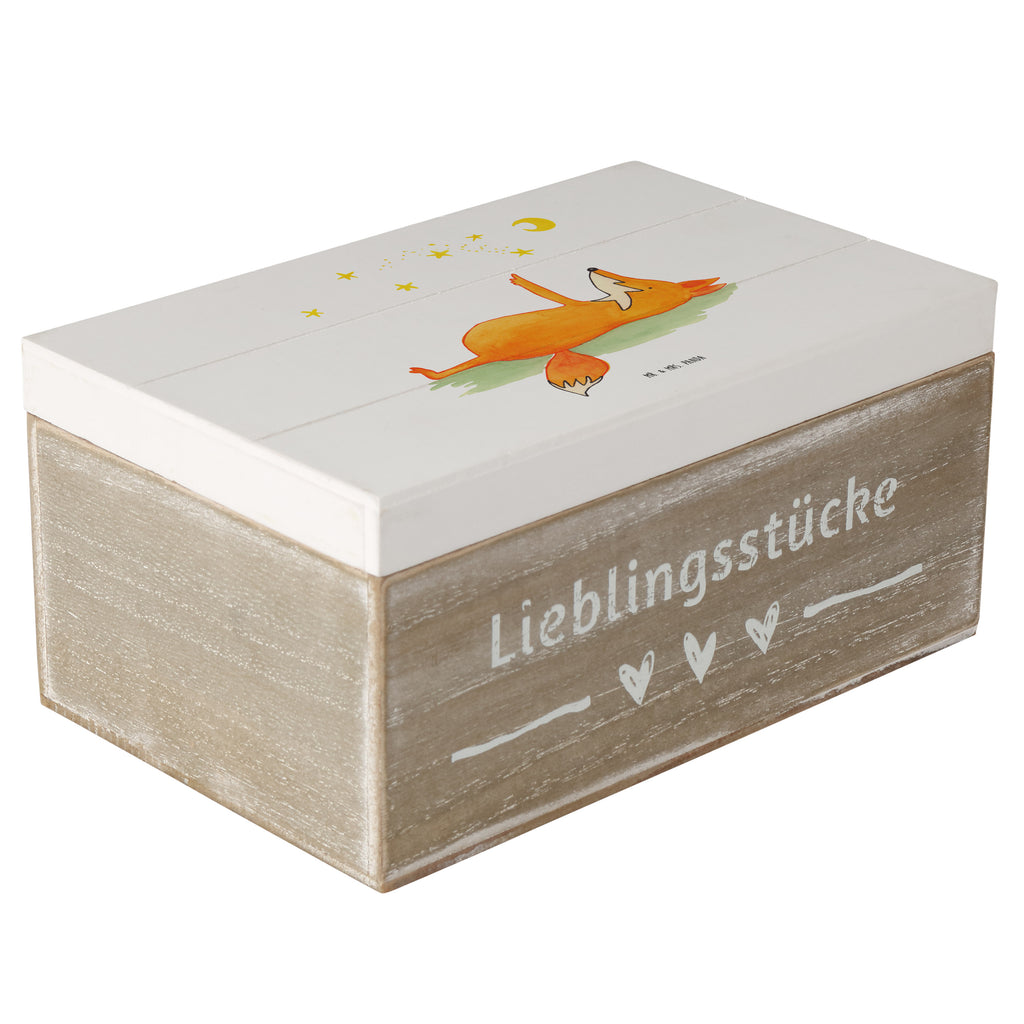 Holzkiste Fuchs Sterne Holzkiste, Kiste, Schatzkiste, Truhe, Schatulle, XXL, Erinnerungsbox, Erinnerungskiste, Dekokiste, Aufbewahrungsbox, Fuchs, Füchse, tröstende Worte, Spruch positiv, Spruch schön, Romantik, Always Look on the Bright Side of Life