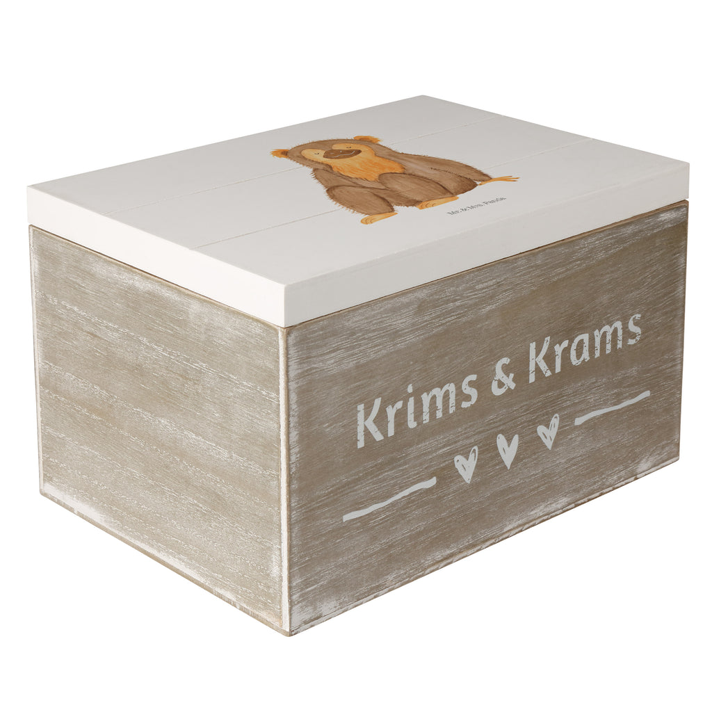 Holzkiste Affe Holzkiste, Kiste, Schatzkiste, Truhe, Schatulle, XXL, Erinnerungsbox, Erinnerungskiste, Dekokiste, Aufbewahrungsbox, Afrika, Wildtiere, Affe, Äffchen, Affen, Selbstliebe, Respekt, Motivation, Selbstachtung, Liebe, Selbstbewusstsein, Selfcare