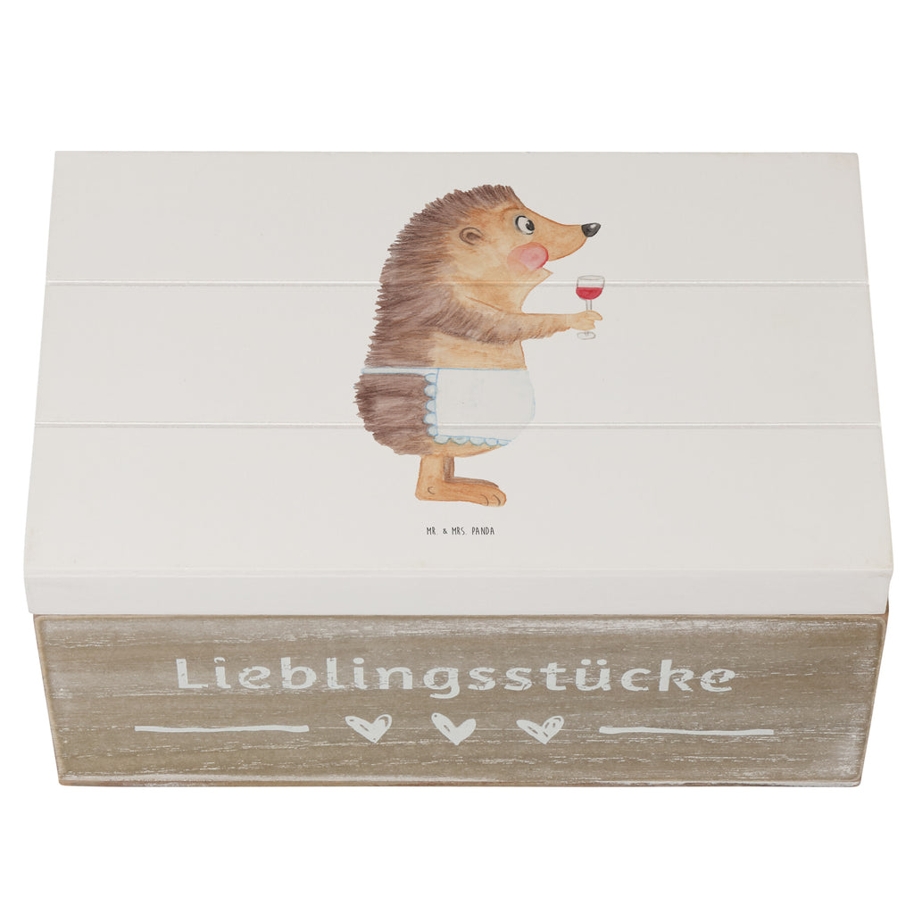 Holzkiste Igel mit Wein Holzkiste, Kiste, Schatzkiste, Truhe, Schatulle, XXL, Erinnerungsbox, Erinnerungskiste, Dekokiste, Aufbewahrungsbox, Tiermotive, Gute Laune, lustige Sprüche, Tiere, Wein Spruch, Igel, Geschenk Weintrinker, Geschenk Weinliebhaber, Wein Deko, Weinglas, Rotwein, Weißwein, Wein trinken
