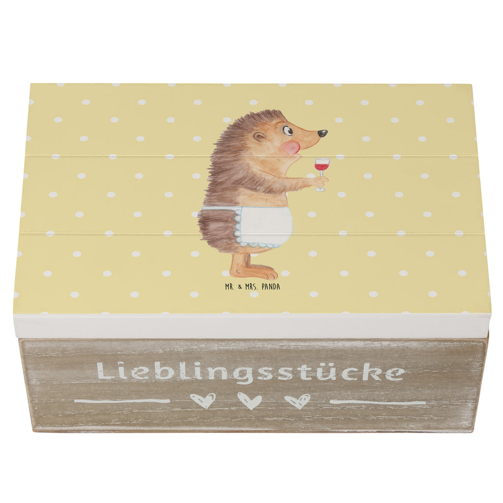 Holzkiste Igel mit Wein Holzkiste, Kiste, Schatzkiste, Truhe, Schatulle, XXL, Erinnerungsbox, Erinnerungskiste, Dekokiste, Aufbewahrungsbox, Tiermotive, Gute Laune, lustige Sprüche, Tiere, Wein Spruch, Igel, Geschenk Weintrinker, Geschenk Weinliebhaber, Wein Deko, Weinglas, Rotwein, Weißwein, Wein trinken