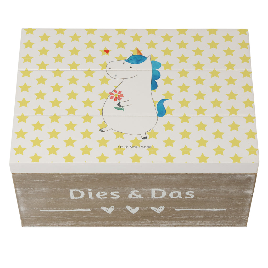 Holzkiste Einhorn Spaziergang Holzkiste, Kiste, Schatzkiste, Truhe, Schatulle, XXL, Erinnerungsbox, Erinnerungskiste, Dekokiste, Aufbewahrungsbox, Einhorn, Einhörner, Einhorn Deko, Pegasus, Unicorn, Glitzer, Blumen, Spaziergang, Motivation, Gute Laune, Freude, Freundin, Mutter, Schwester