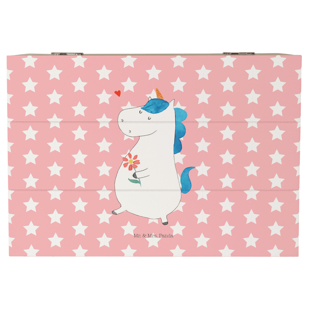 Holzkiste Einhorn Spaziergang Holzkiste, Kiste, Schatzkiste, Truhe, Schatulle, XXL, Erinnerungsbox, Erinnerungskiste, Dekokiste, Aufbewahrungsbox, Einhorn, Einhörner, Einhorn Deko, Pegasus, Unicorn, Glitzer, Blumen, Spaziergang, Motivation, Gute Laune, Freude, Freundin, Mutter, Schwester