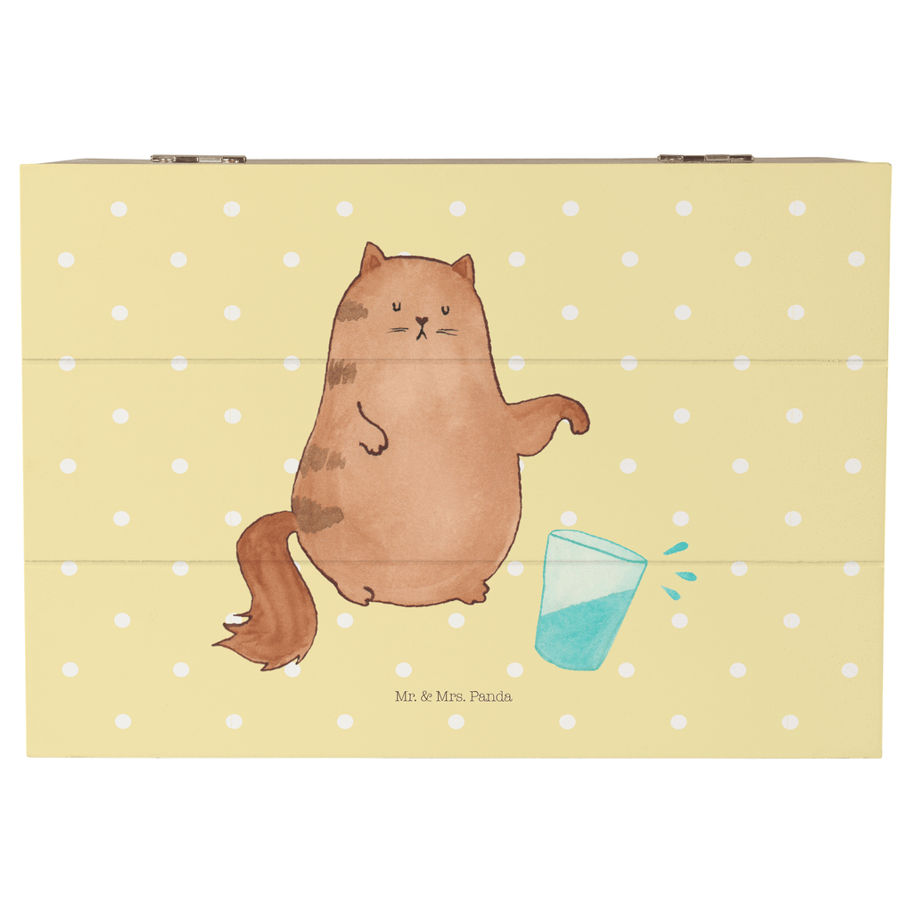 Holzkiste Katze Wasserglas Holzkiste, Kiste, Schatzkiste, Truhe, Schatulle, XXL, Erinnerungsbox, Erinnerungskiste, Dekokiste, Aufbewahrungsbox, Katze, Katzenmotiv, Katzenfan, Katzendeko, Katzenfreund, Katzenliebhaber, Katzenprodukte, Katzenartikel, Katzenaccessoires, Katzensouvenirs, Katzenliebhaberprodukte, Katzenmotive, Katzen, Kater, Mietze, Cat, Cats, Katzenhalter, Katzenbesitzerin, Haustier, Wasser, Glas