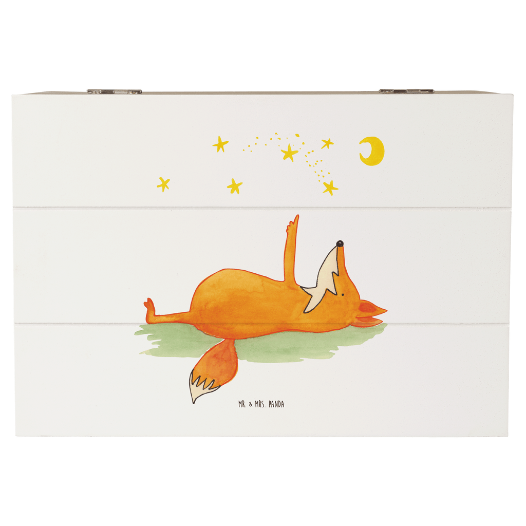Holzkiste Fuchs Sterne Holzkiste, Kiste, Schatzkiste, Truhe, Schatulle, XXL, Erinnerungsbox, Erinnerungskiste, Dekokiste, Aufbewahrungsbox, Fuchs, Füchse, tröstende Worte, Spruch positiv, Spruch schön, Romantik, Always Look on the Bright Side of Life