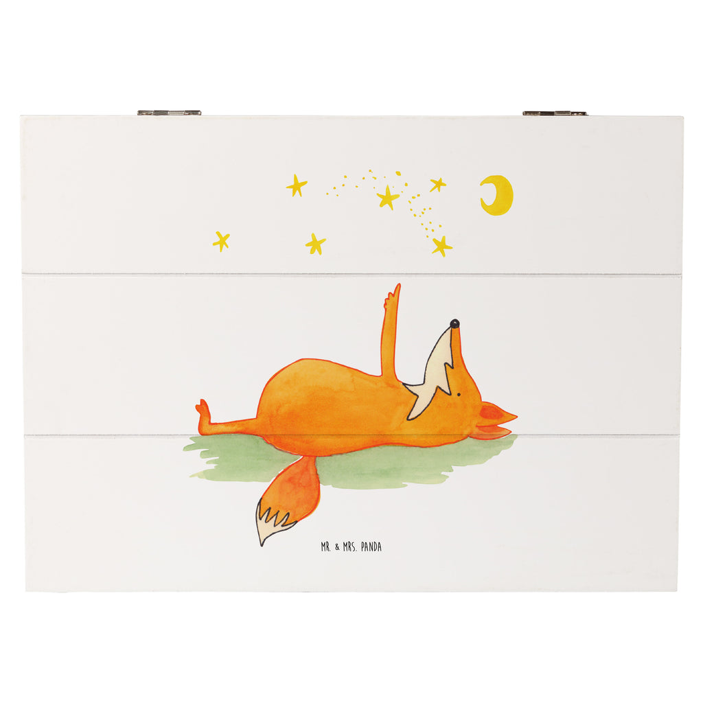 Holzkiste Fuchs Sterne Holzkiste, Kiste, Schatzkiste, Truhe, Schatulle, XXL, Erinnerungsbox, Erinnerungskiste, Dekokiste, Aufbewahrungsbox, Fuchs, Füchse, tröstende Worte, Spruch positiv, Spruch schön, Romantik, Always Look on the Bright Side of Life
