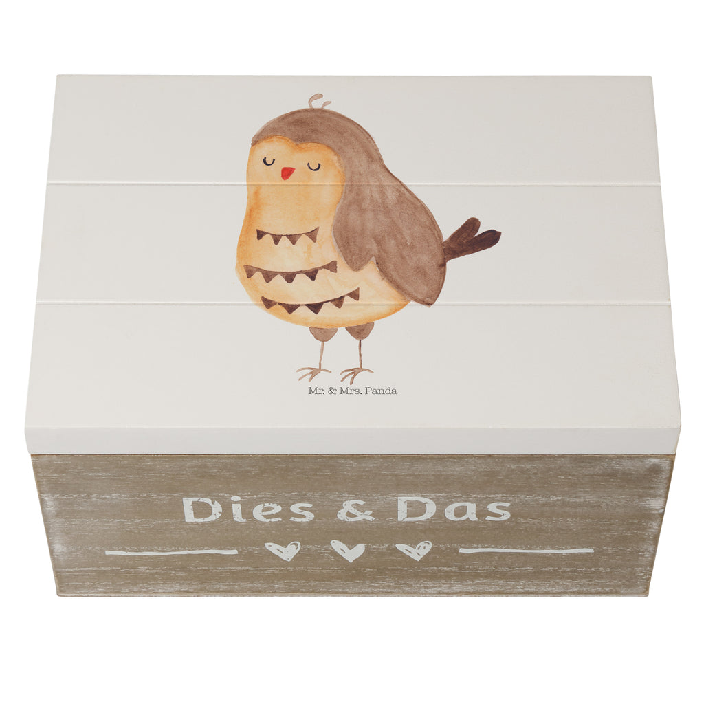 Holzkiste Eule Zufrieden Holzkiste, Kiste, Schatzkiste, Truhe, Schatulle, XXL, Erinnerungsbox, Erinnerungskiste, Dekokiste, Aufbewahrungsbox, Eule, Eule Spruch, Eule deko, Owl, Liebe Spruch, Romantisch, Wortspiel lustig, Spruch schön, Geschenk Hochzeitstag