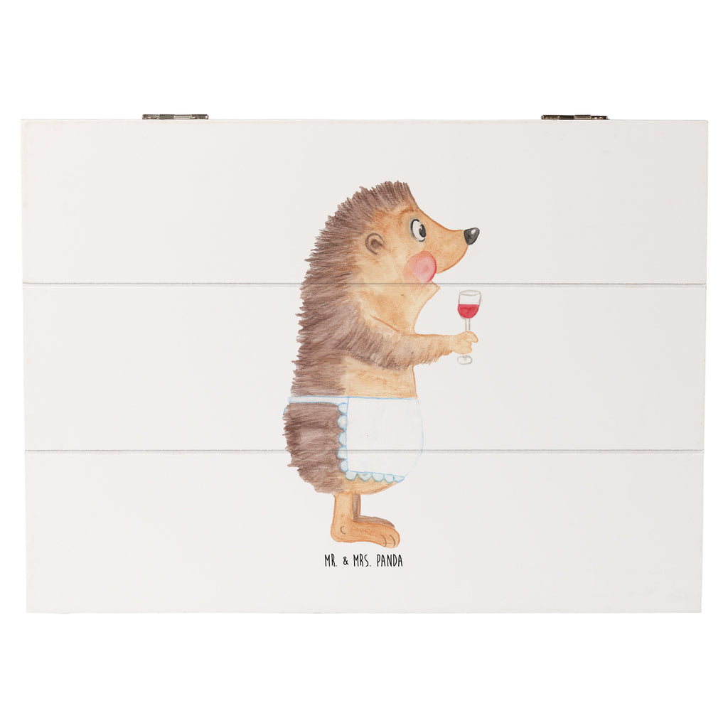 Holzkiste Igel mit Wein Holzkiste, Kiste, Schatzkiste, Truhe, Schatulle, XXL, Erinnerungsbox, Erinnerungskiste, Dekokiste, Aufbewahrungsbox, Tiermotive, Gute Laune, lustige Sprüche, Tiere, Wein Spruch, Igel, Geschenk Weintrinker, Geschenk Weinliebhaber, Wein Deko, Weinglas, Rotwein, Weißwein, Wein trinken