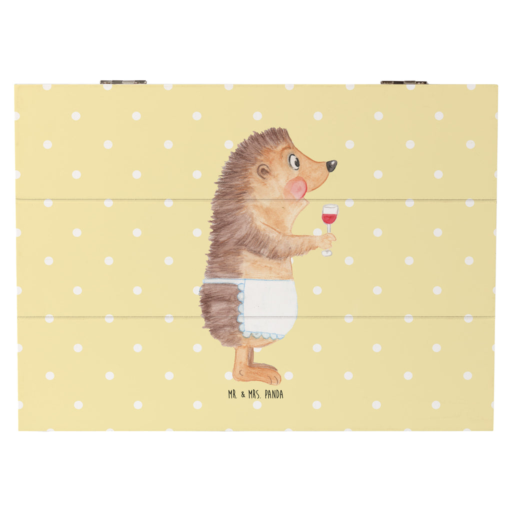 Holzkiste Igel mit Wein Holzkiste, Kiste, Schatzkiste, Truhe, Schatulle, XXL, Erinnerungsbox, Erinnerungskiste, Dekokiste, Aufbewahrungsbox, Tiermotive, Gute Laune, lustige Sprüche, Tiere, Wein Spruch, Igel, Geschenk Weintrinker, Geschenk Weinliebhaber, Wein Deko, Weinglas, Rotwein, Weißwein, Wein trinken