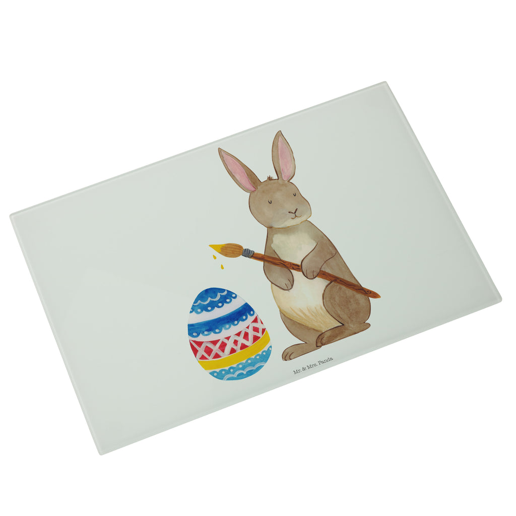 Medium Glas Schneidbrett Hase Eiermalen Glasschneidebrett, Schneidebrett, Ostern, Osterhase, Ostergeschenke, Osternest, Osterdeko, Geschenk zu Ostern, Frohe Ostern, Ostergrüße, Osterblume, Osterei, bemalte Ostereier, Hase, Kaninchen, Eiermalen