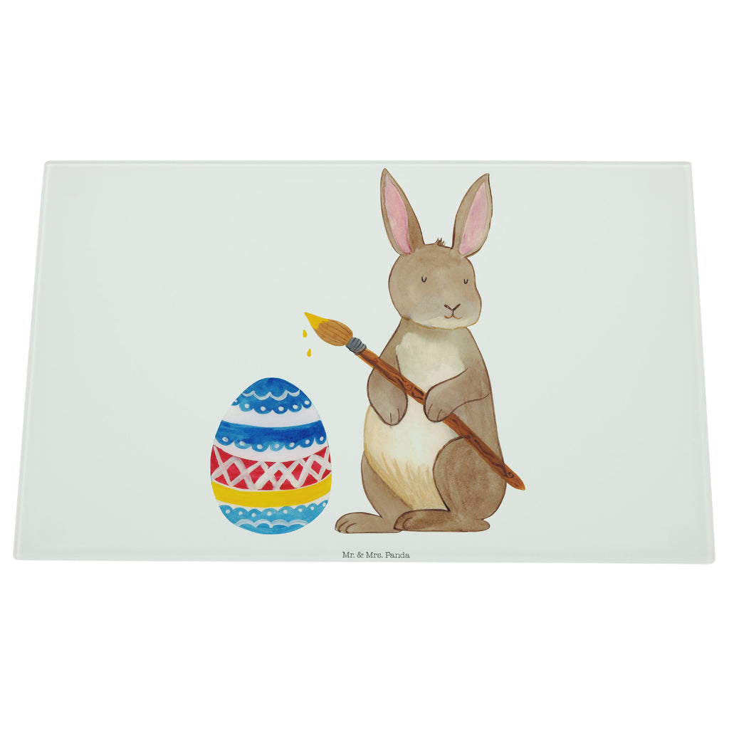 Medium Glas Schneidbrett Hase Eiermalen Glasschneidebrett, Schneidebrett, Ostern, Osterhase, Ostergeschenke, Osternest, Osterdeko, Geschenk zu Ostern, Frohe Ostern, Ostergrüße, Osterblume, Osterei, bemalte Ostereier, Hase, Kaninchen, Eiermalen