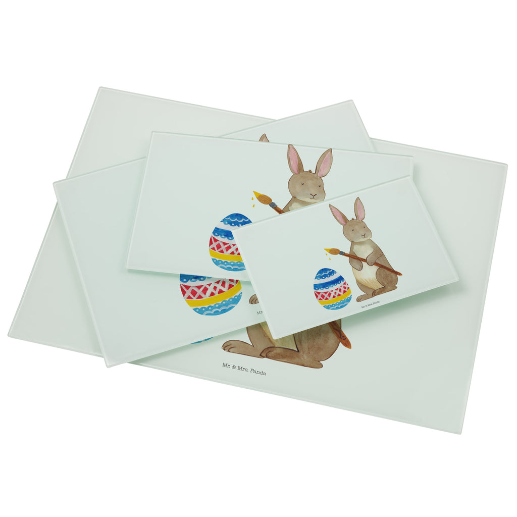 Medium Glas Schneidbrett Hase Eiermalen Glasschneidebrett, Schneidebrett, Ostern, Osterhase, Ostergeschenke, Osternest, Osterdeko, Geschenk zu Ostern, Frohe Ostern, Ostergrüße, Osterblume, Osterei, bemalte Ostereier, Hase, Kaninchen, Eiermalen
