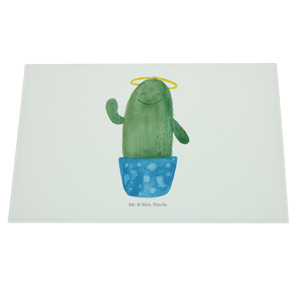 XL Glas Schneidbrett Kaktus Heilig Glasschneidebrett, Schneidebrett, Frühstücksbrett, Küche, Kaktus, Kakteen, frech, lustig, Kind, Eltern, Familie, Bruder, Schwester, Schwestern, Freundin, Heiligenschein