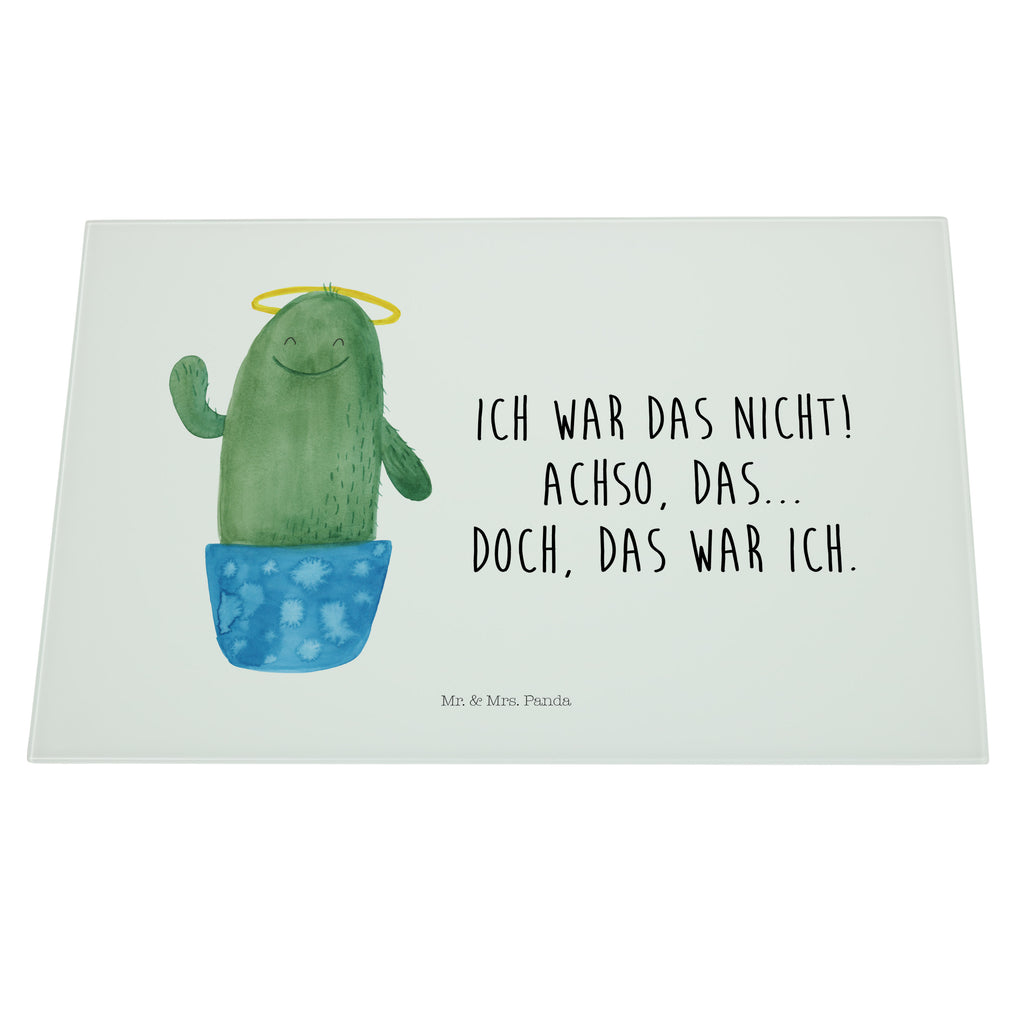 XL Glas Schneidbrett Kaktus Heilig Glasschneidebrett, Schneidebrett, Frühstücksbrett, Küche, Kaktus, Kakteen, frech, lustig, Kind, Eltern, Familie, Bruder, Schwester, Schwestern, Freundin, Heiligenschein