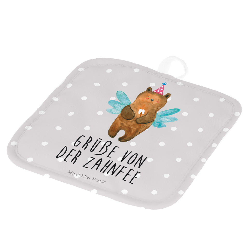 2er Set Topflappen  Zahnfee Bär Topflappen, Topfuntersetzer, Ofenhandschuh, Topflappen Set, Topflappen lustig, Topflappen mit Spruch, Bär, Teddy, Teddybär, Zahnfee, Fee, Milchzahn, Erster Zahn