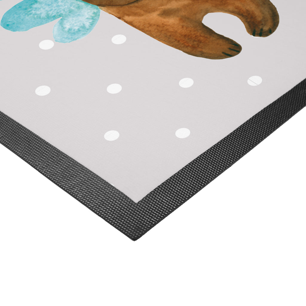 Fußmatte Zahnfee Bär Türvorleger, Schmutzmatte, Fußabtreter, Matte, Schmutzfänger, Fußabstreifer, Schmutzfangmatte, Türmatte, Motivfußmatte, Haustürmatte, Vorleger, Bär, Teddy, Teddybär, Zahnfee, Fee, Milchzahn, Erster Zahn