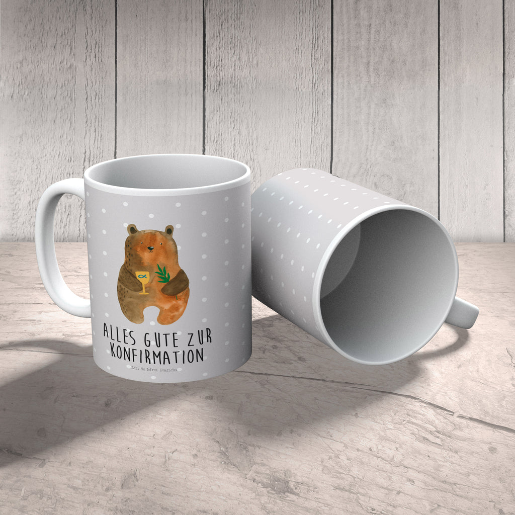Kindertasse Konfirmation-Bär Kunststoff Tasse, Kindergarten, Tasse, Trinkbecher, Camping Becher, Kaffeetasse, Kunststoffbecher, Kindergartenbecher, Outdoorgeschirr, Kunststoffgeschirr, Reisebecher, Reisetasse, Kinderbecher, Bär, Teddy, Teddybär, Konfirmation, Kirche, evangelisch, Gottesdienst