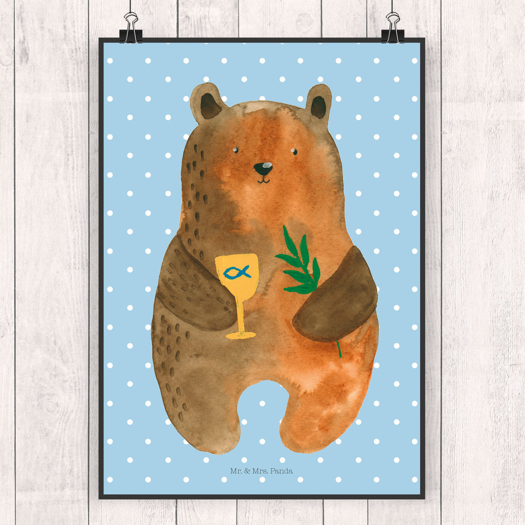 Poster Konfirmation-Bär