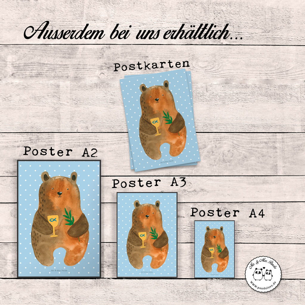 Poster Konfirmation-Bär