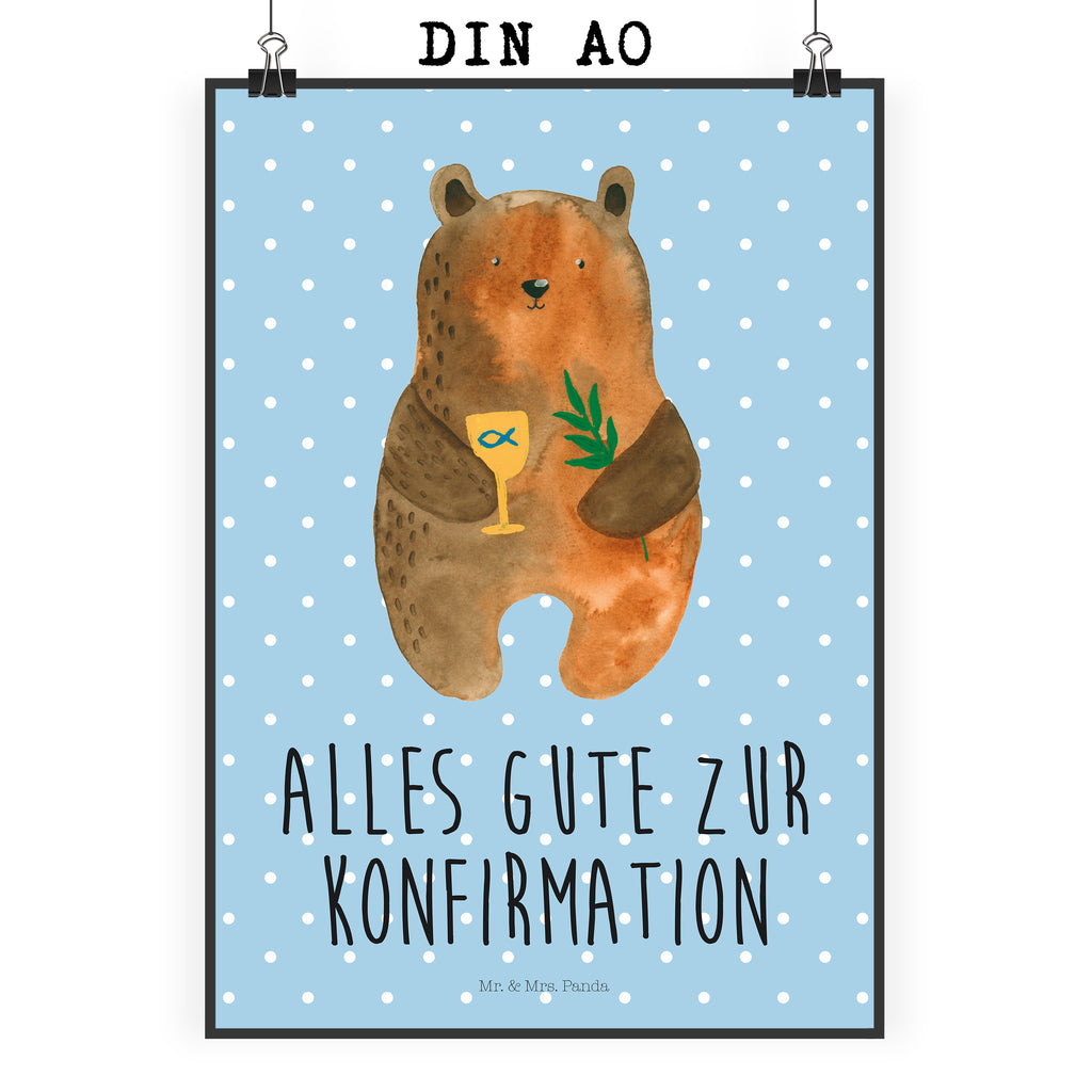 Poster Konfirmation-Bär