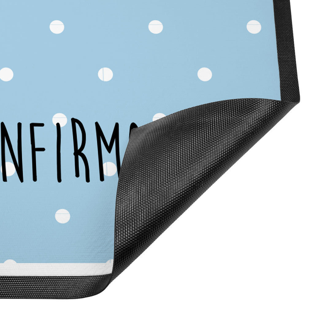 Fußmatte Konfirmation-Bär Konfirmation, Kirche, evangelisch, Gottesdienst Türvorleger, Schmutzmatte, Fußabtreter, Matte, Schmutzfänger, Fußabstreifer, Schmutzfangmatte, Türmatte, Motivfußmatte,  Haustürmatte, Vorleger  Bär, Teddy, Teddybär