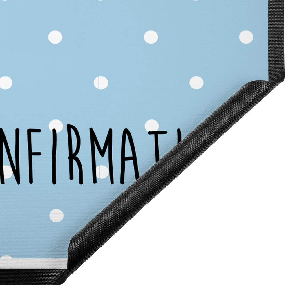 Fußmatte Konfirmation-Bär Konfirmation, Kirche, evangelisch, Gottesdienst Türvorleger, Schmutzmatte, Fußabtreter, Matte, Schmutzfänger, Fußabstreifer, Schmutzfangmatte, Türmatte, Motivfußmatte,  Haustürmatte, Vorleger  Bär, Teddy, Teddybär