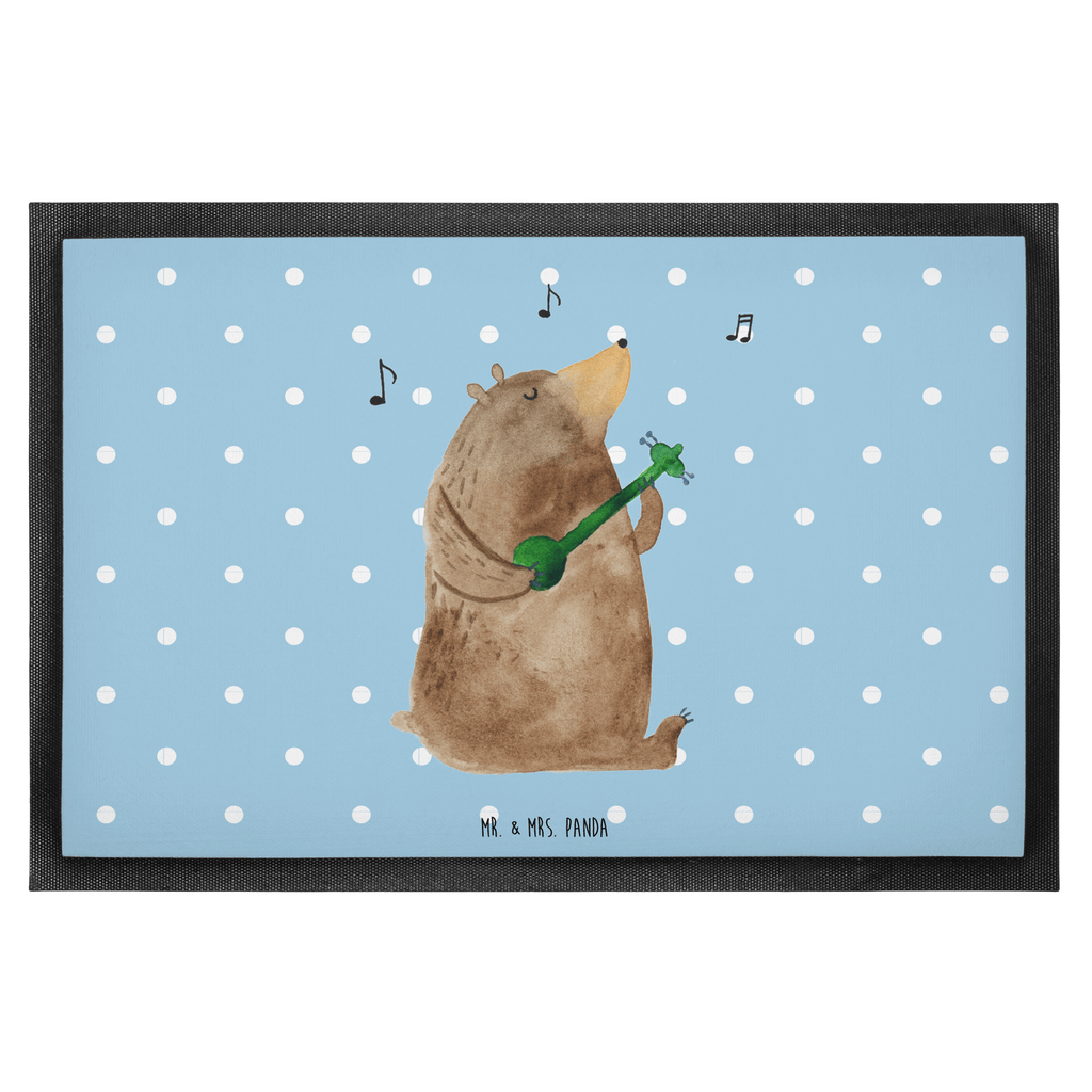 Fußmatte Bär Lied Bär, Bärchen, Bear, Liebeslied, Lied, Song, Valentinstag, Valentine, Geschenk, Partner, Liebe, Freundin, Frau, Herz, Spruch Türvorleger, Schmutzmatte, Fußabtreter, Matte, Schmutzfänger, Fußabstreifer, Schmutzfangmatte, Türmatte, Motivfußmatte,  Haustürmatte, Vorleger  Bär, Teddy, Teddybär