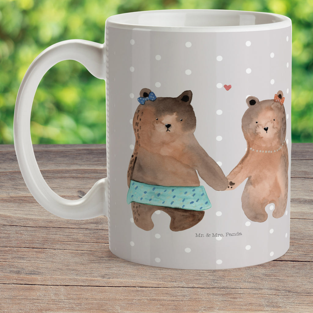 Kindertasse Bär Freundin Kunststoff Tasse, Kindergarten, Tasse, Trinkbecher, Camping Becher, Kaffeetasse, Kunststoffbecher, Kindergartenbecher, Outdoorgeschirr, Kunststoffgeschirr, Reisebecher, Reisetasse, Kinderbecher, Bär, Teddy, Teddybär, Bär Freundin Beste Freund Liebe Liebesbeweis Verliebt Kumpel Kumpeliene