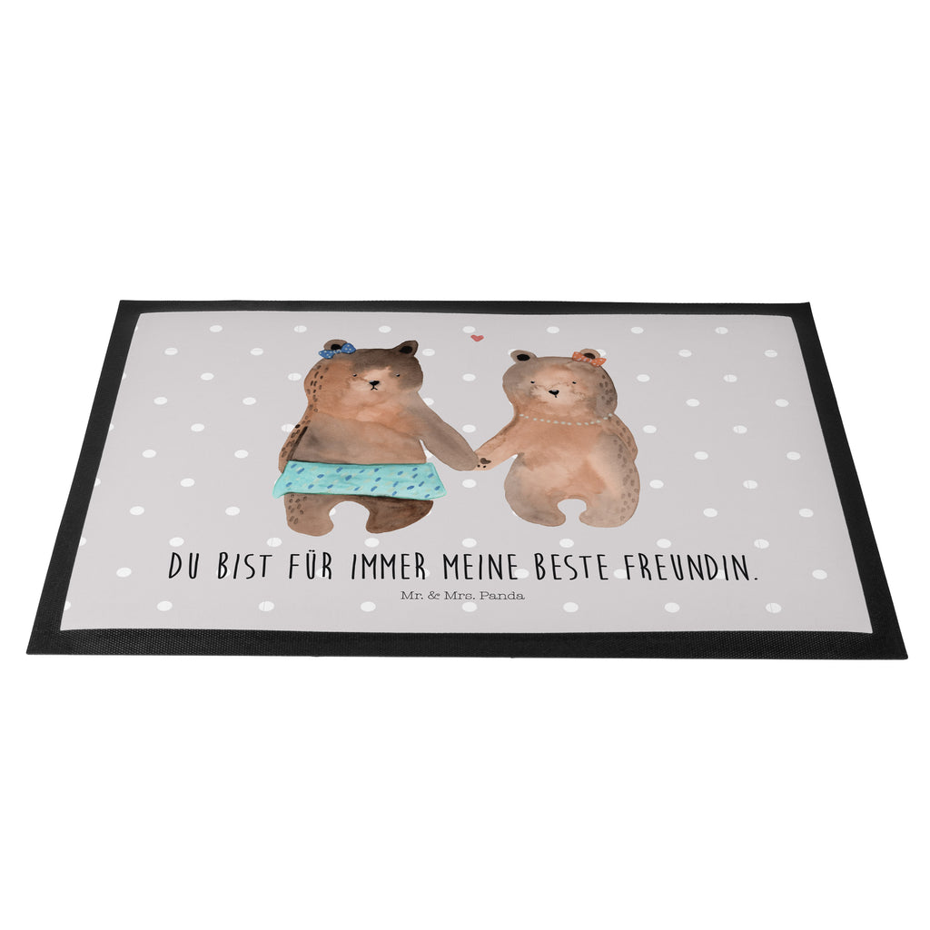 Fußmatte Bär Freundin Bär Freundin Beste Freund Liebe Liebesbeweis Verliebt Kumpel Kumpeliene Türvorleger, Schmutzmatte, Fußabtreter, Matte, Schmutzfänger, Fußabstreifer, Schmutzfangmatte, Türmatte, Motivfußmatte,  Haustürmatte, Vorleger  Bär, Teddy, Teddybär