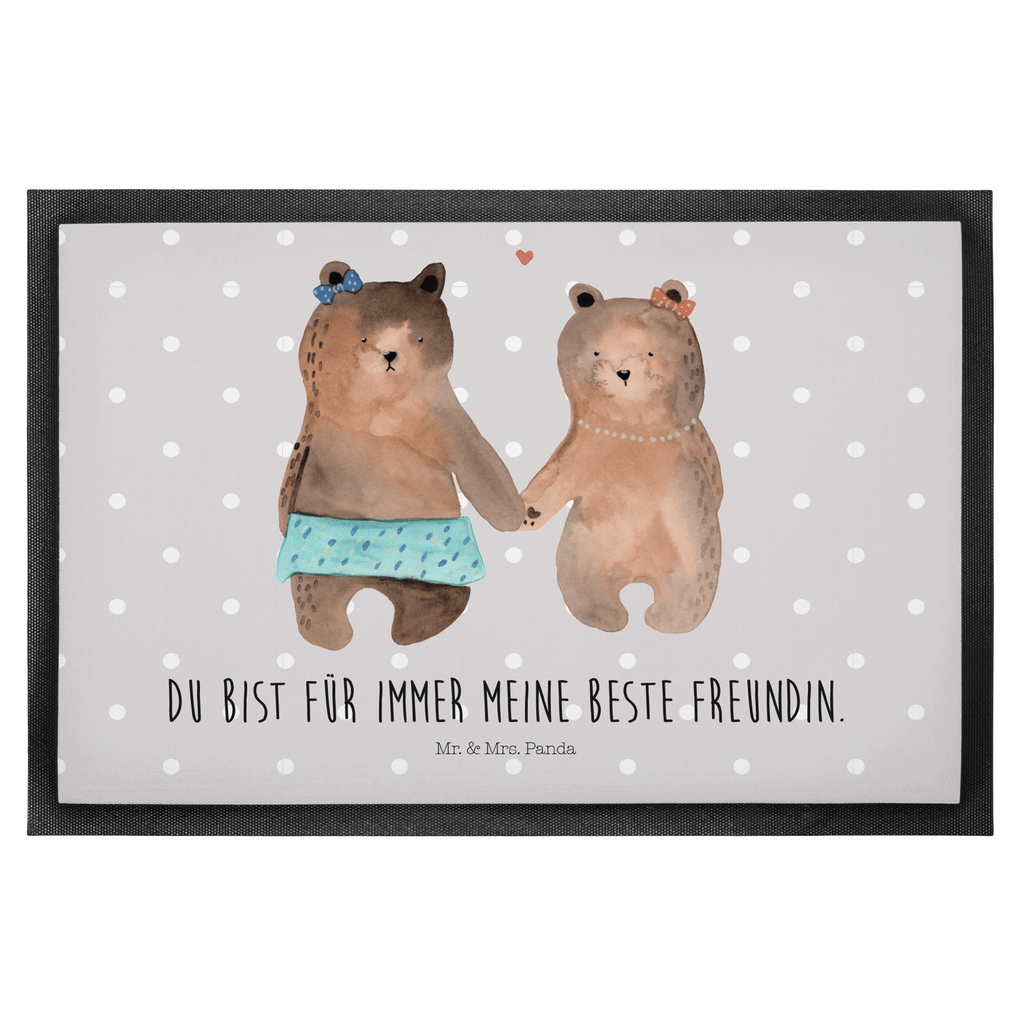 Fußmatte Bär Freundin Bär Freundin Beste Freund Liebe Liebesbeweis Verliebt Kumpel Kumpeliene Türvorleger, Schmutzmatte, Fußabtreter, Matte, Schmutzfänger, Fußabstreifer, Schmutzfangmatte, Türmatte, Motivfußmatte,  Haustürmatte, Vorleger  Bär, Teddy, Teddybär