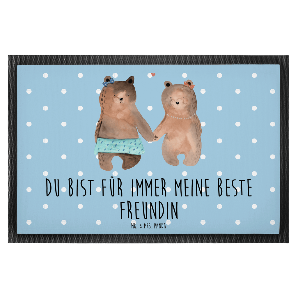 Fußmatte Bär Freundin Bär Freundin Beste Freund Liebe Liebesbeweis Verliebt Kumpel Kumpeliene Türvorleger, Schmutzmatte, Fußabtreter, Matte, Schmutzfänger, Fußabstreifer, Schmutzfangmatte, Türmatte, Motivfußmatte,  Haustürmatte, Vorleger  Bär, Teddy, Teddybär