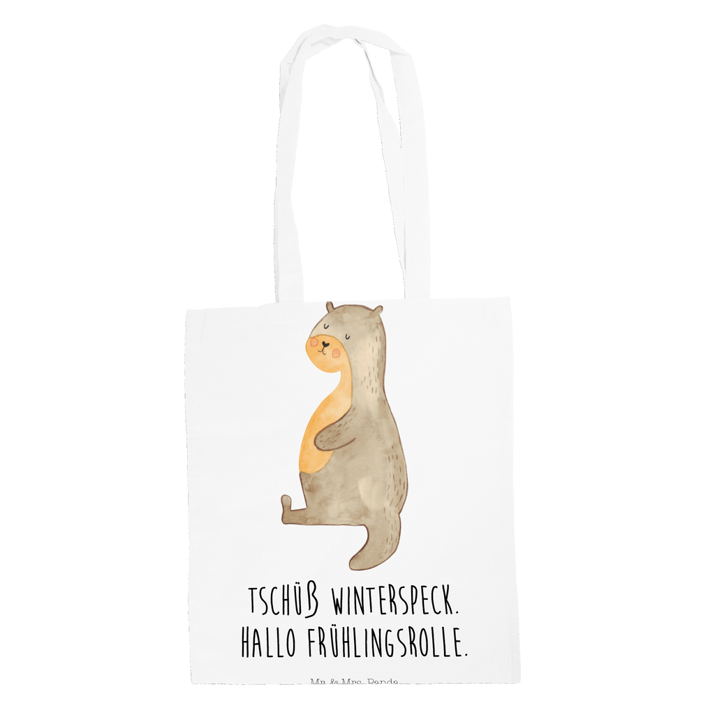 Tragetasche Otter Bauch Beuteltasche, Beutel, Einkaufstasche, Jutebeutel, Stoffbeutel, Otter, Fischotter, Seeotter, Otter Seeotter See Otter
