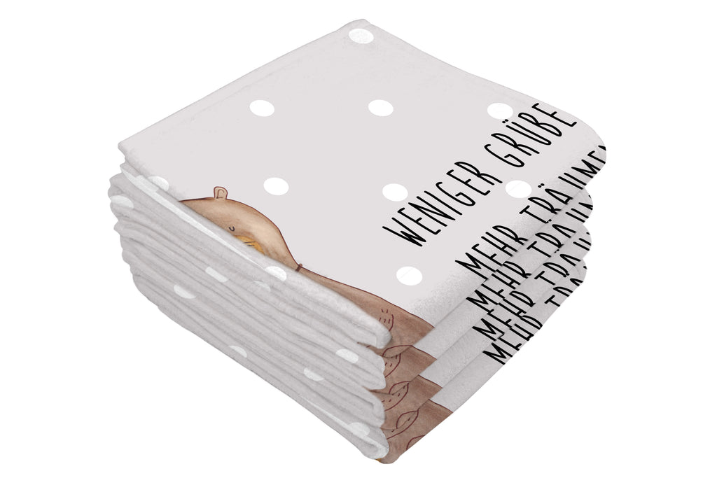 Gäste Handtuch Otter mit Muschelmedaillon Gästetuch, Reisehandtuch, Sport Handtuch, Frottier, Kinder Handtuch, Otter, Fischotter, Seeotter, Otterliebe, grübeln, träumen, Motivation, Tagträumen, Büro