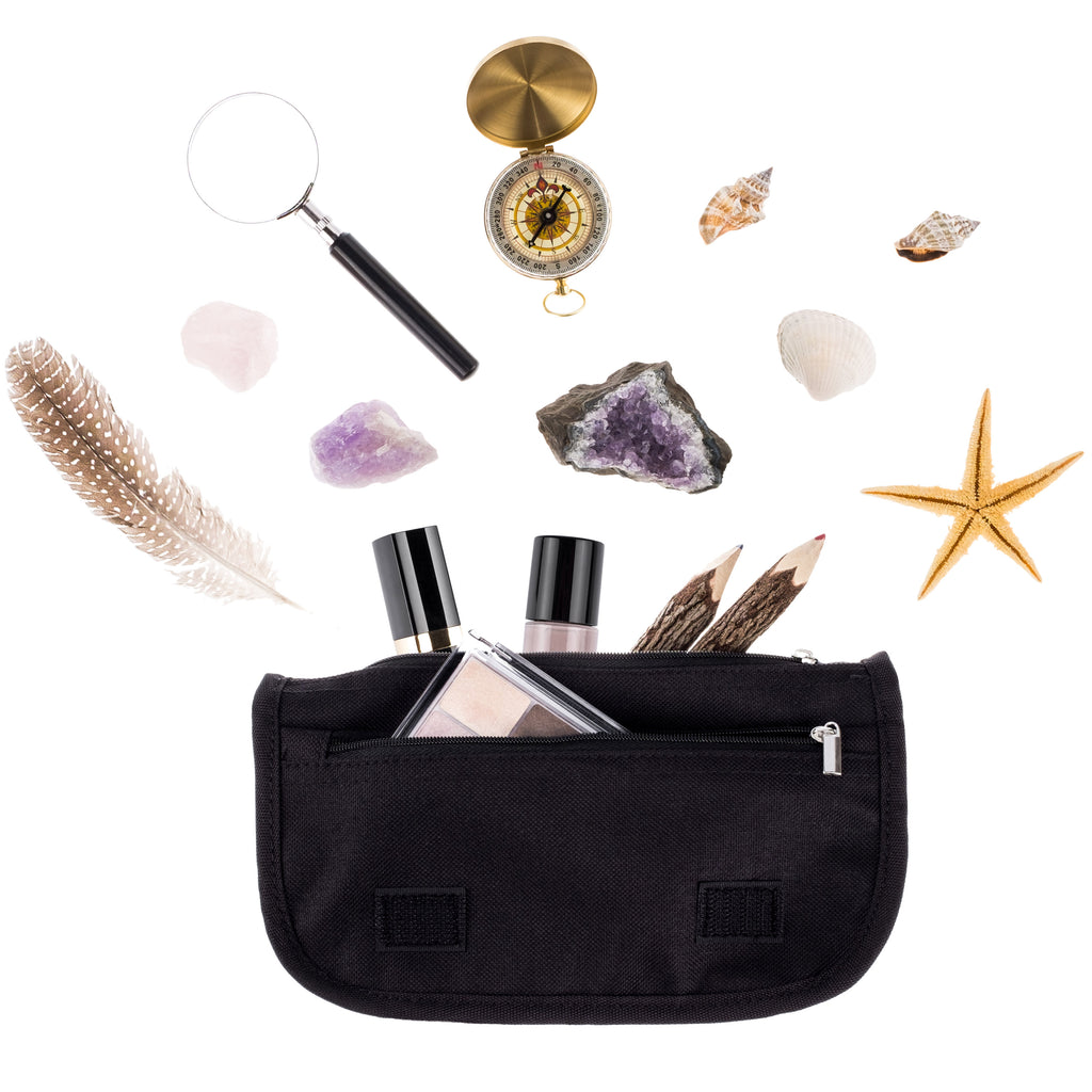 Kosmetiktasche Otter Herz Kosmetikbeutel, Kulturtasche, Kulturbeutel, Schminktasche, Make-Up Tasche, Otter, Fischotter, Seeotter, Liebe, Herz, Liebesbeweis, Liebesgeschenk, Bessere Hälfte, Love you, Jahrestag, Hochzeitstag, Verlobung, gemeinsames Leben