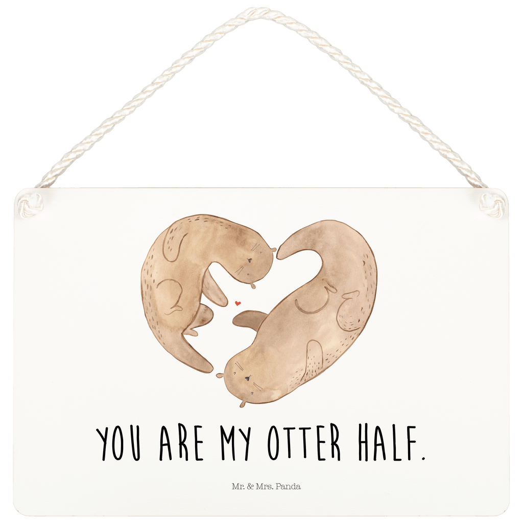 Deko Schild Otter Herz Dekoschild, Deko Schild, Schild, Tür Schild, Türschild, Holzschild, Wandschild, Wanddeko, Otter, Fischotter, Seeotter, Liebe, Herz, Liebesbeweis, Liebesgeschenk, Bessere Hälfte, Love you, Jahrestag, Hochzeitstag, Verlobung, gemeinsames Leben
