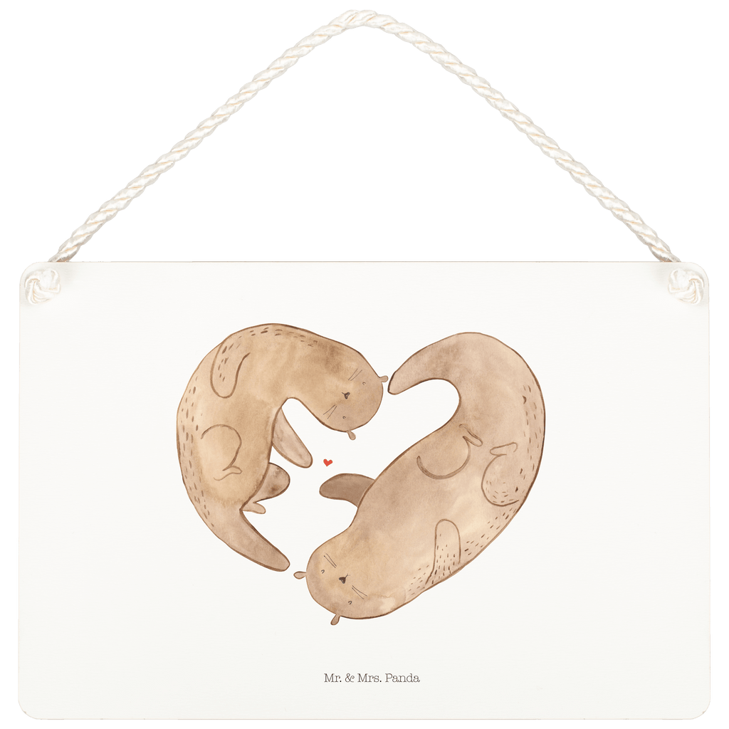 Deko Schild Otter Herz Dekoschild, Deko Schild, Schild, Tür Schild, Türschild, Holzschild, Wandschild, Wanddeko, Otter, Fischotter, Seeotter, Liebe, Herz, Liebesbeweis, Liebesgeschenk, Bessere Hälfte, Love you, Jahrestag, Hochzeitstag, Verlobung, gemeinsames Leben