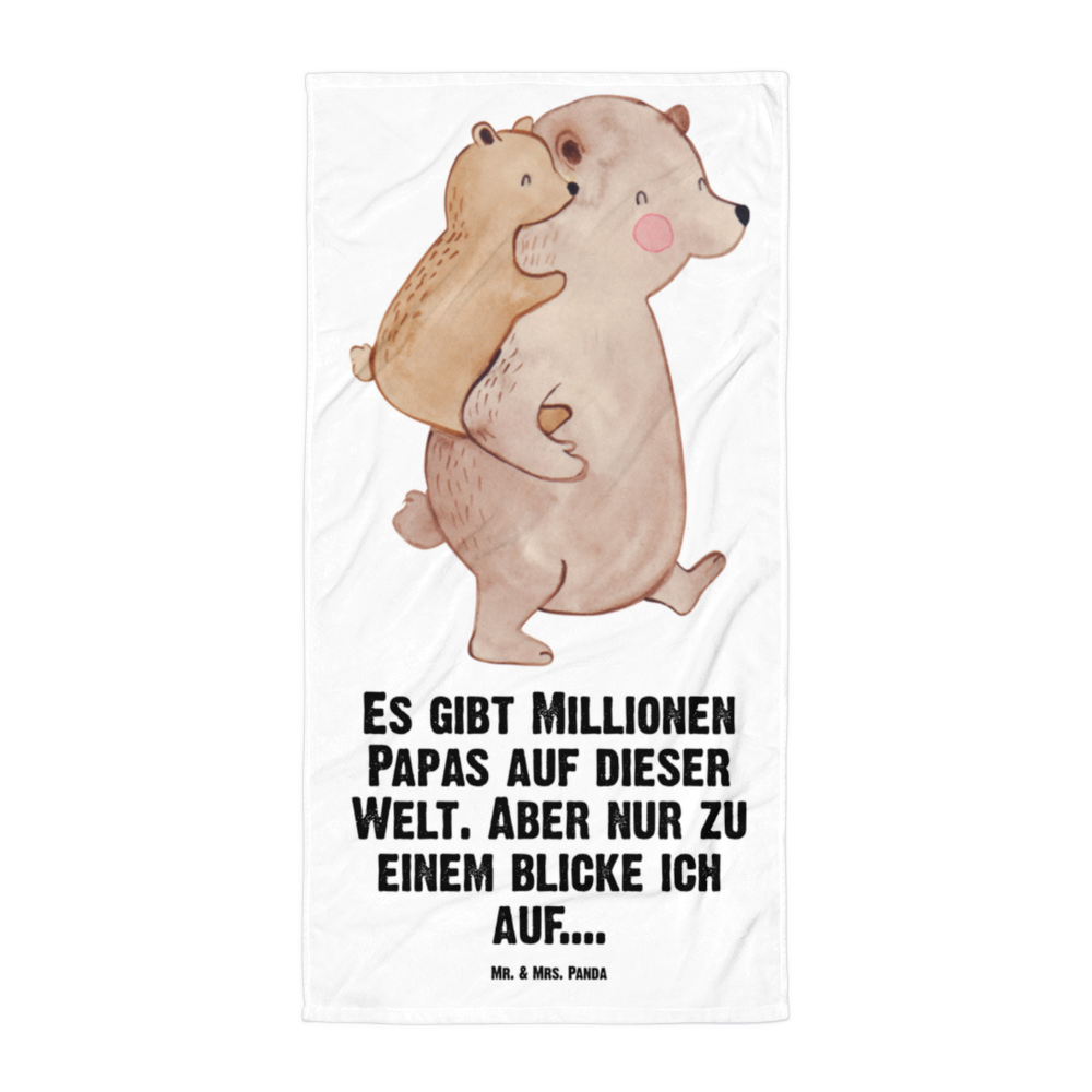 XL Badehandtuch Otter händchenhaltend Handtuch, Badetuch, Duschtuch, Strandtuch, Saunatuch, Otter, Fischotter, Seeotter, Otter Seeotter See Otter