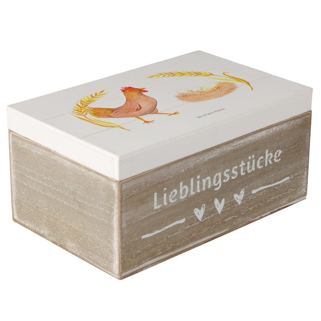 Holzkiste Huhn stolz Holzkiste, Kiste, Schatzkiste, Truhe, Schatulle, XXL, Erinnerungsbox, Erinnerungskiste, Dekokiste, Aufbewahrungsbox, Bauernhof, Hoftiere, Landwirt, Landwirtin, Hahn, Henne, Hühner, Eier, Hof, Landleben, Motivation, Geburt, Magie, Spruch, Schwangerschaft