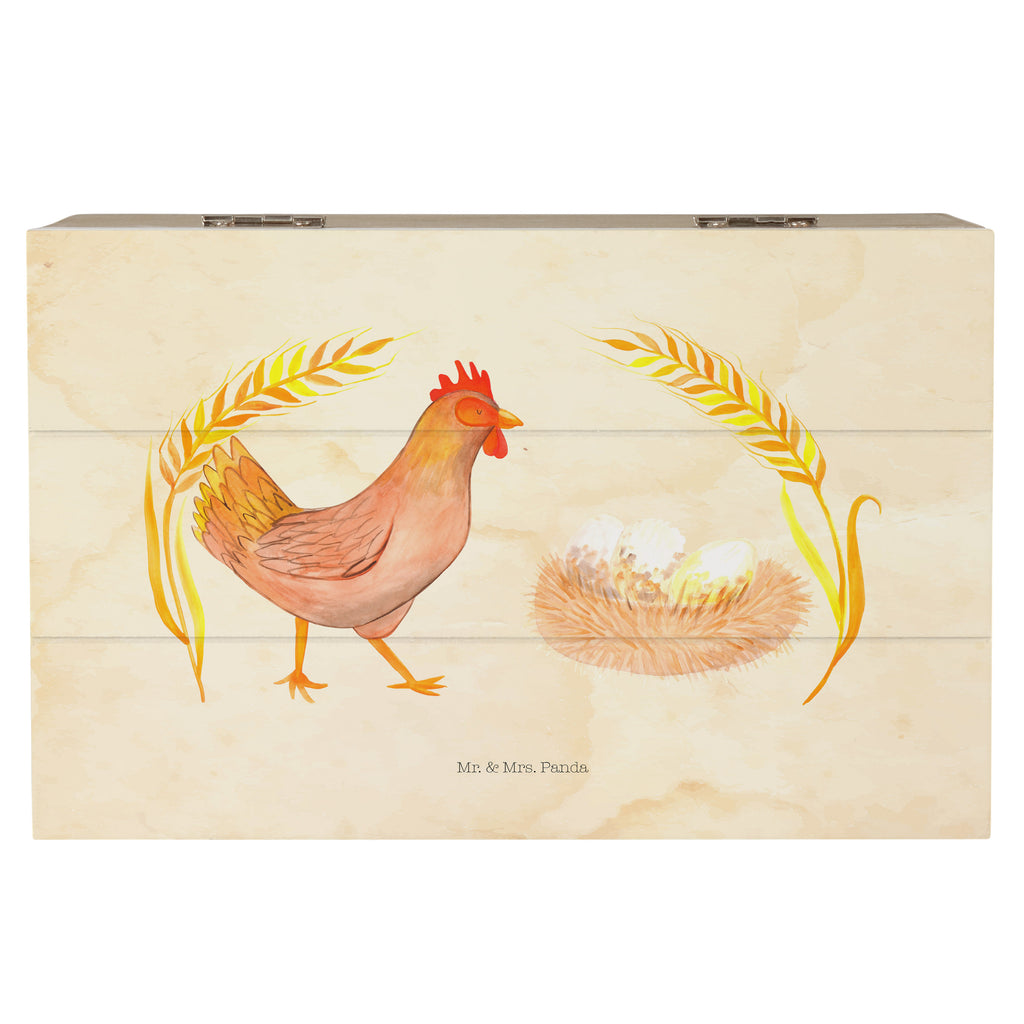 Holzkiste Huhn stolz Holzkiste, Kiste, Schatzkiste, Truhe, Schatulle, XXL, Erinnerungsbox, Erinnerungskiste, Dekokiste, Aufbewahrungsbox, Bauernhof, Hoftiere, Landwirt, Landwirtin, Hahn, Henne, Hühner, Eier, Hof, Landleben, Motivation, Geburt, Magie, Spruch, Schwangerschaft