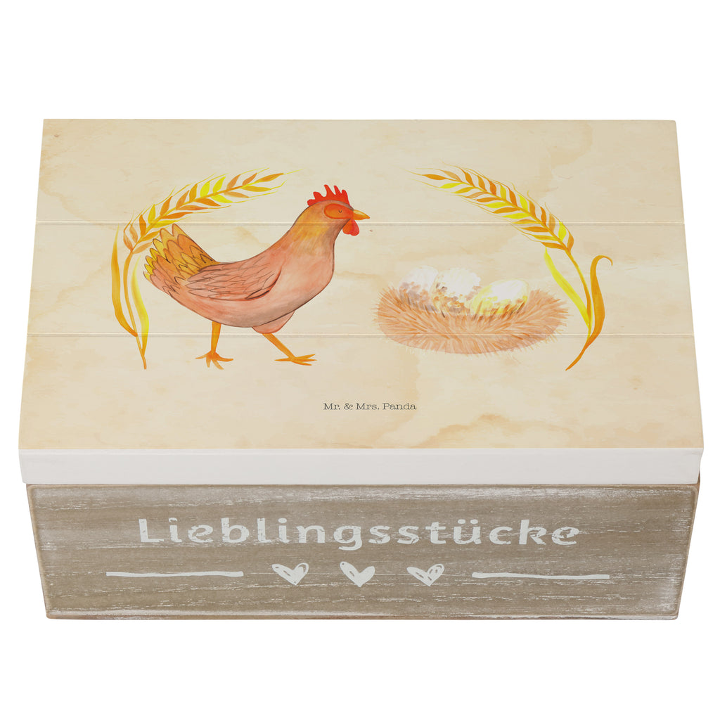 Holzkiste Huhn stolz Holzkiste, Kiste, Schatzkiste, Truhe, Schatulle, XXL, Erinnerungsbox, Erinnerungskiste, Dekokiste, Aufbewahrungsbox, Bauernhof, Hoftiere, Landwirt, Landwirtin, Hahn, Henne, Hühner, Eier, Hof, Landleben, Motivation, Geburt, Magie, Spruch, Schwangerschaft