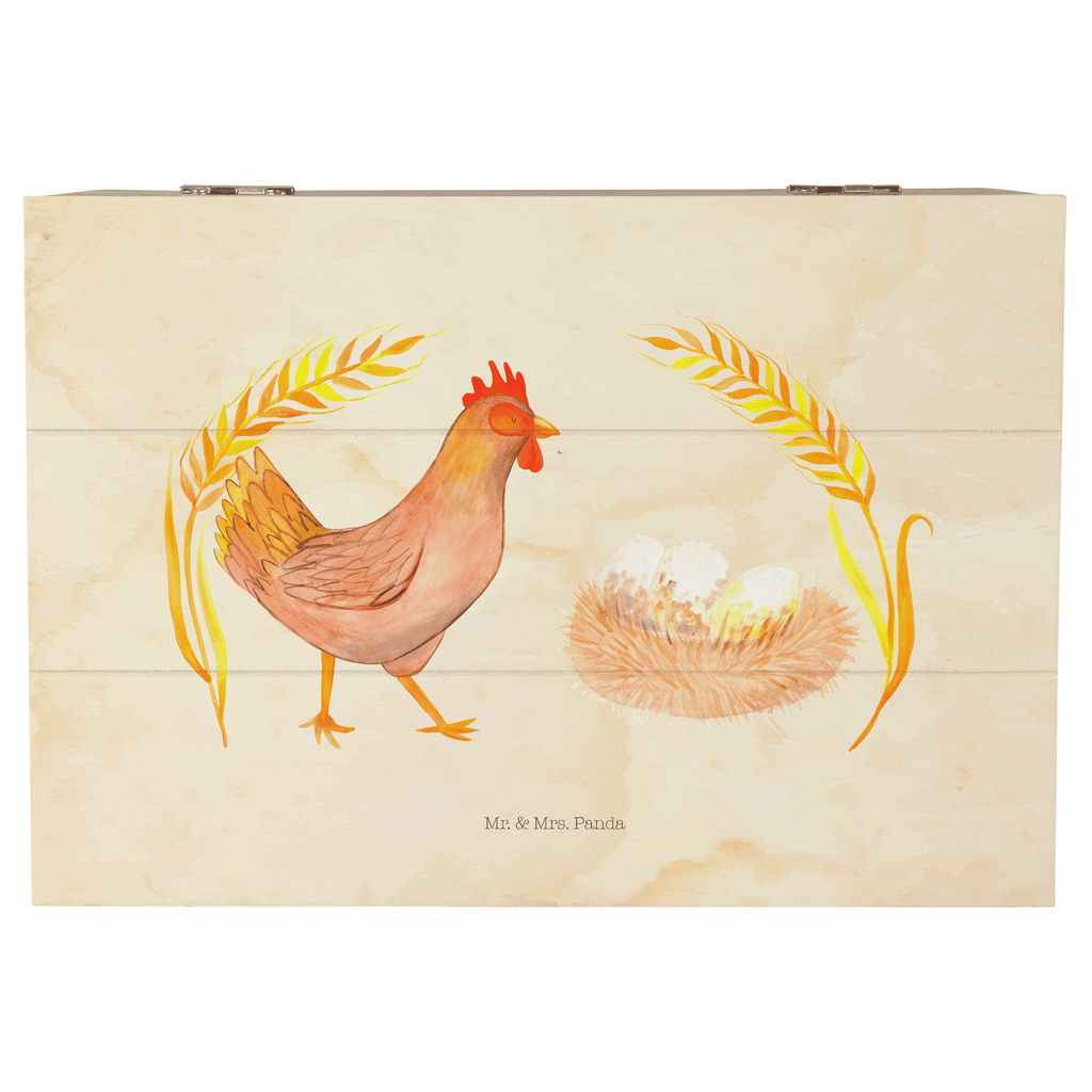 Holzkiste Huhn stolz Holzkiste, Kiste, Schatzkiste, Truhe, Schatulle, XXL, Erinnerungsbox, Erinnerungskiste, Dekokiste, Aufbewahrungsbox, Bauernhof, Hoftiere, Landwirt, Landwirtin, Hahn, Henne, Hühner, Eier, Hof, Landleben, Motivation, Geburt, Magie, Spruch, Schwangerschaft