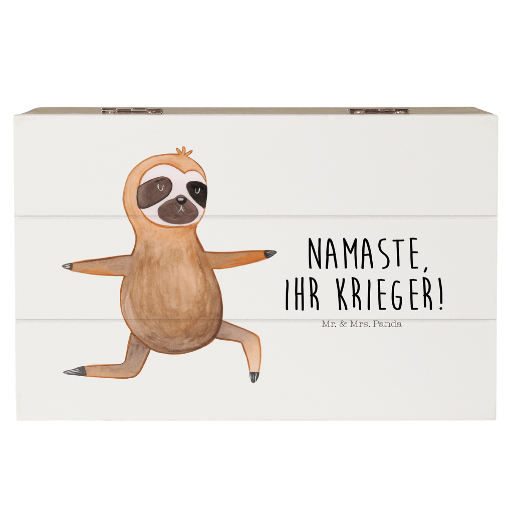 Holzkiste Faultier  Yoga Holzkiste, Kiste, Schatzkiste, Truhe, Schatulle, XXL, Erinnerungsbox, Erinnerungskiste, Dekokiste, Aufbewahrungsbox, Faultier, Faultier Geschenk, Faultier Deko, Faultiere, faul, Lieblingstier, Yoga, Namaste, Krieger, Yogaübungen, Meditation, Atmung, Gelassenheit, Entspannung