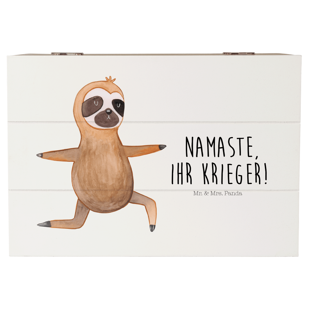 Holzkiste Faultier  Yoga Holzkiste, Kiste, Schatzkiste, Truhe, Schatulle, XXL, Erinnerungsbox, Erinnerungskiste, Dekokiste, Aufbewahrungsbox, Faultier, Faultier Geschenk, Faultier Deko, Faultiere, faul, Lieblingstier, Yoga, Namaste, Krieger, Yogaübungen, Meditation, Atmung, Gelassenheit, Entspannung