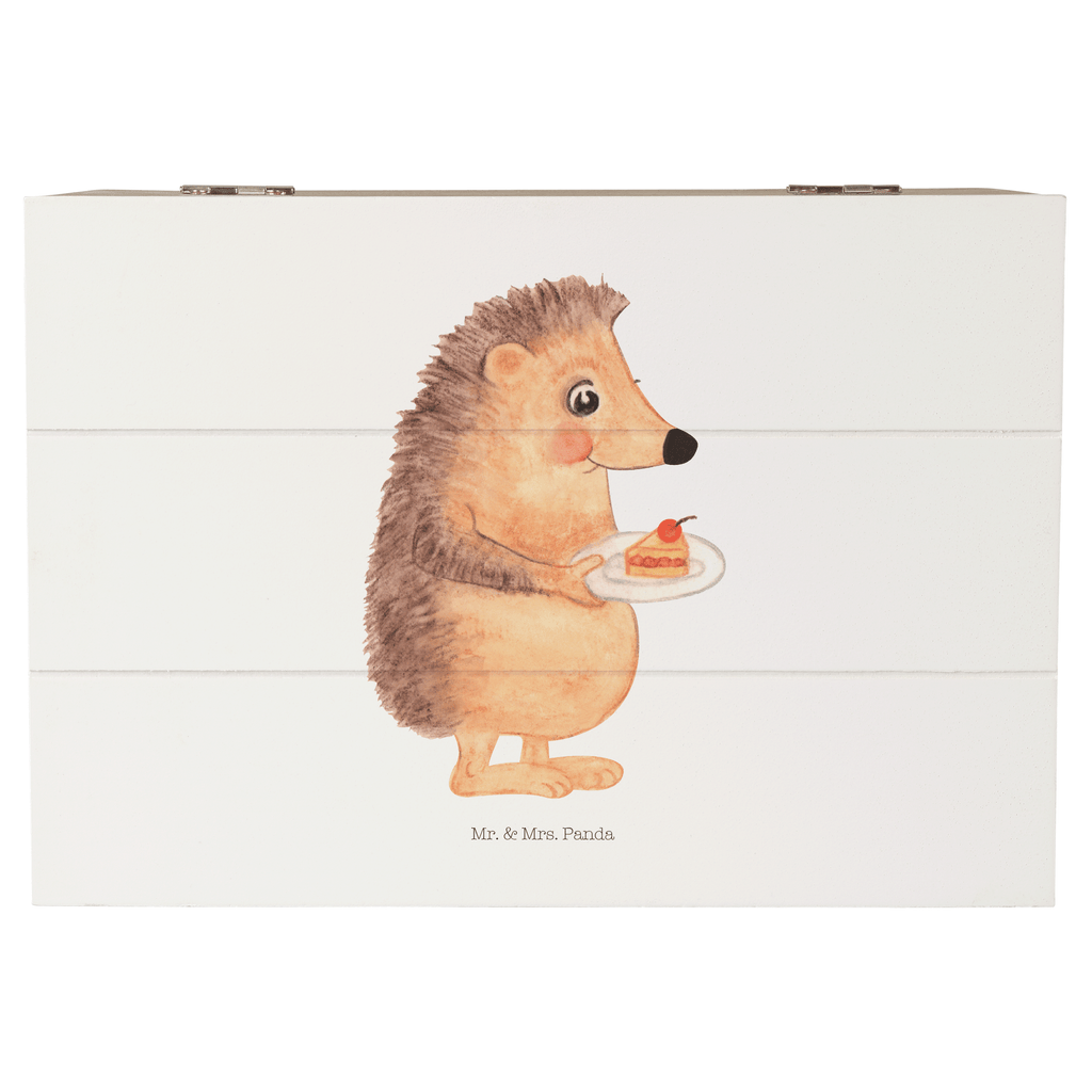 Holzkiste Igel mit Kuchenstück Holzkiste, Kiste, Schatzkiste, Truhe, Schatulle, XXL, Erinnerungsbox, Erinnerungskiste, Dekokiste, Aufbewahrungsbox, Tiermotive, Gute Laune, lustige Sprüche, Tiere, Igel, Essen Spruch, Kuchen, Backen Geschenk, Kuchen backen, Einladung Party, Geburtstagskuchen, Torte