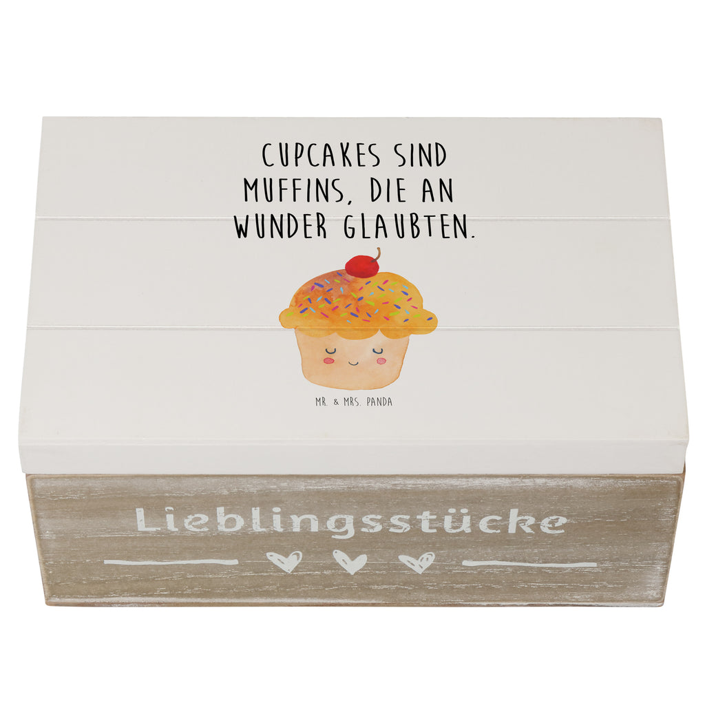 Holzkiste Cupcake Cupcakes, Muffin, Wunder, Küche Deko, Küche Spruch, Backen Geschenk, Geschenk Koch, Motivation Sprüche Holzkiste, Kiste, Schatzkiste, Truhe, Schatulle, XXL,  Erinnerungsbox, Erinnerungskiste, Dekokiste, Aufbewahrungsbox  süße Tiermotive, gute Laune, lustige Sprüche, Tiere